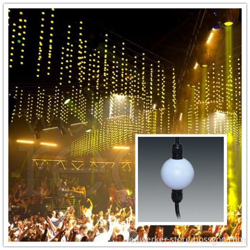 DMX512 3d crystal puzzle ball